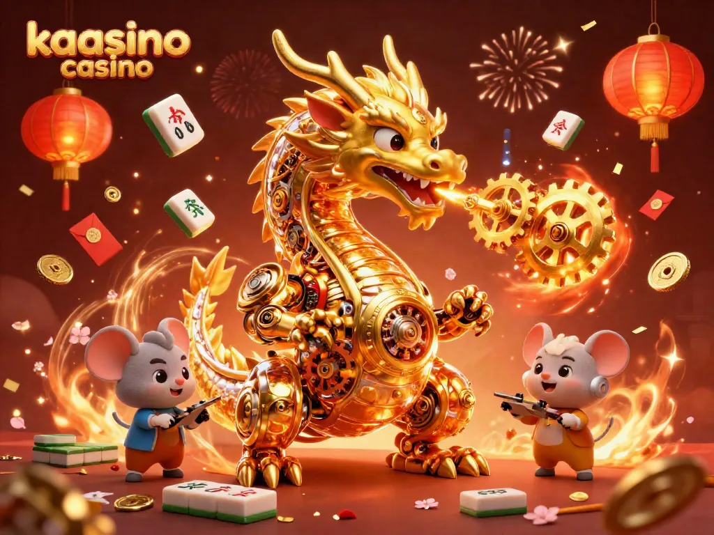 Kaasino casino captivates gamers with vibrant 3D elements, showcasing an exciting gaming atmosphere filled with action.