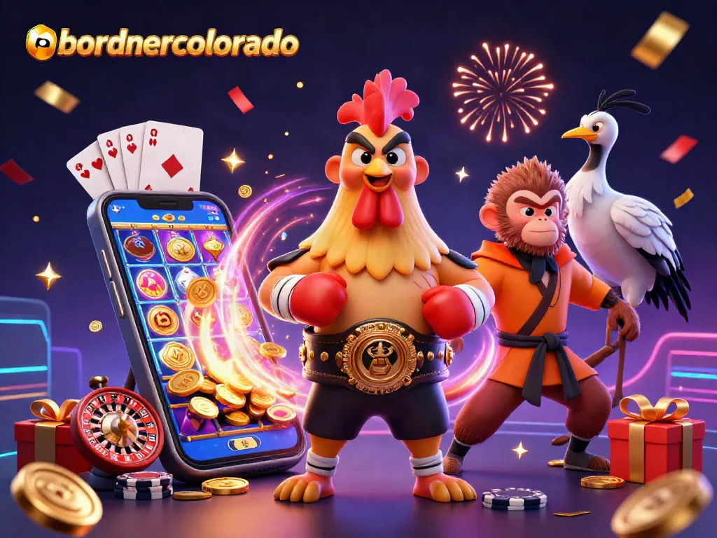 Engage with the bordnercolorado gambling scene featuring vibrant characters and slot games.